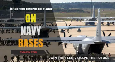 Do Air Force Personnel Receive Compensation for Navy Base Stays?