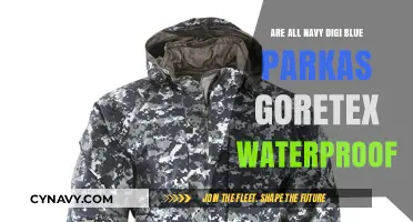 Exploring Waterproof Navy Digi Blue Parkas: Are They All Gore-Tex?