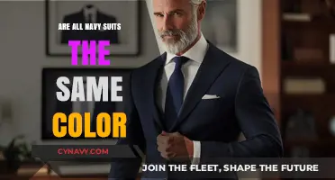 Decoding the Nuances: Are All Navy Suits Truly the Same Color?