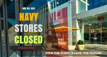 Are All Old Navy Stores Closed? A Comprehensive Update