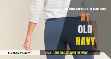 Decoding Old Navy's Sizing: Ankle vs. Petite - What's the Difference?