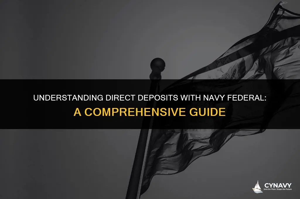 are direct deposits held by navy federal