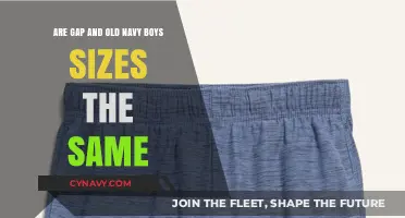 Decoding Boys' Fashion: Do Gap and Old Navy Sizes Match Up?