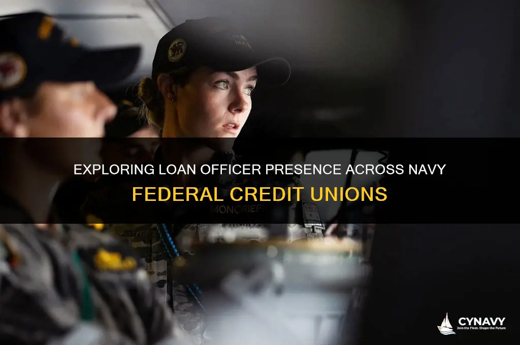 are loan officers in all navy federal credit unions