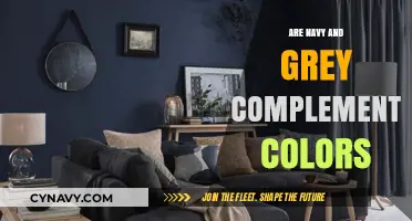 Exploring Color Harmony: Navy and Grey as Complementary Colors