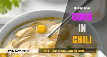 Navy Beans in Chili: A Nutritious and Flavorful Addition