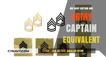 Comparing Ranks: Navy Captain vs. Army Captain - Equivalence Explored