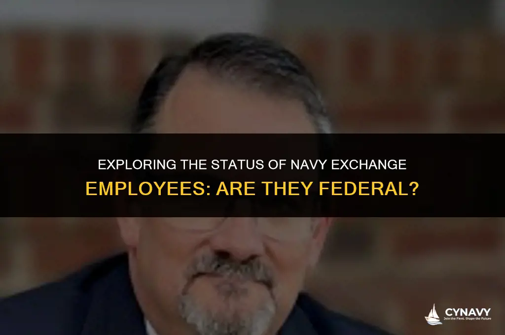 are navy exchange employees federal employees