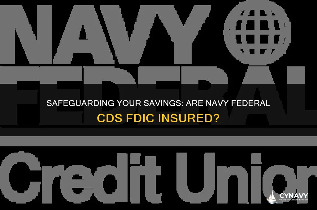 are navy federal cds fdic insured