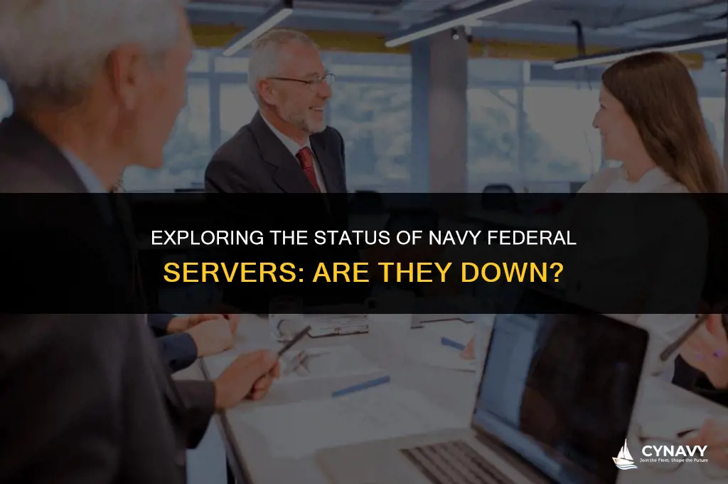 are navy federal servers down