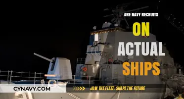Exploring the Seas: Navy Recruits' Journey on Actual Ships