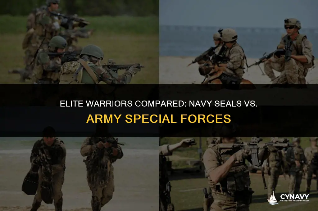 are navy seals better than special forces