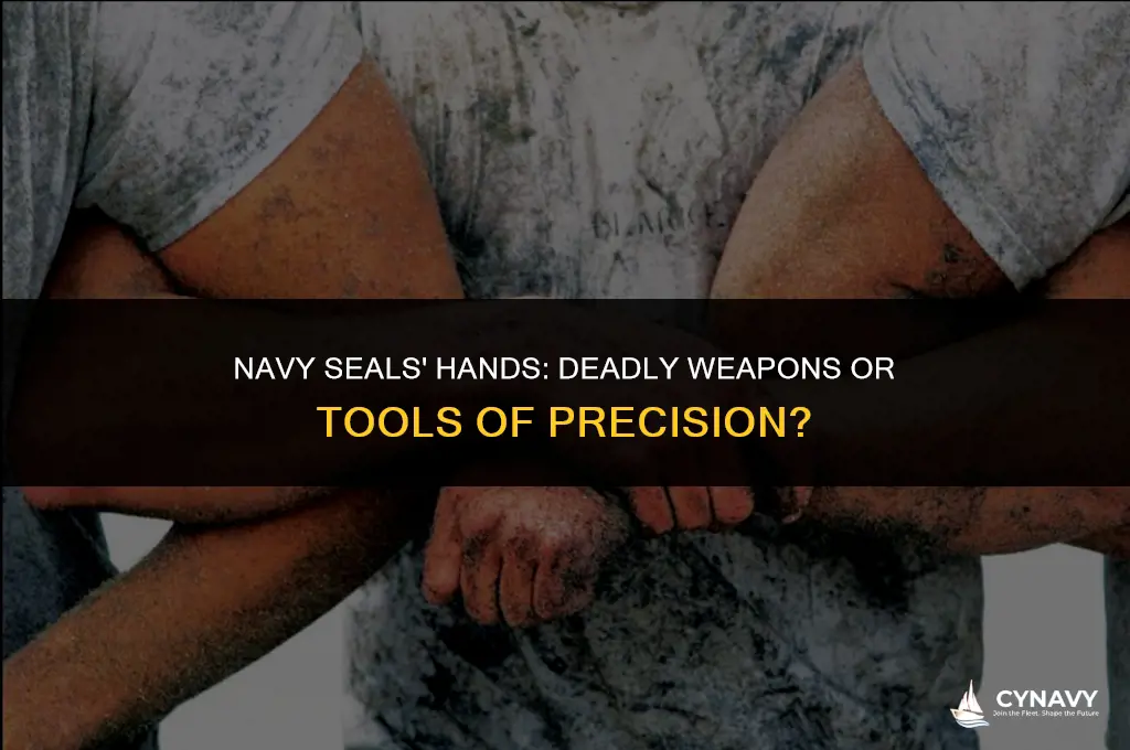 are navy seals hands deadly weapons