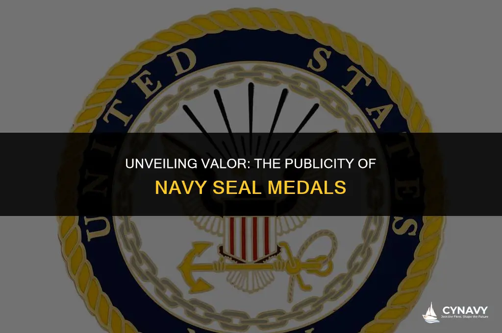 are navy seals medals publicized