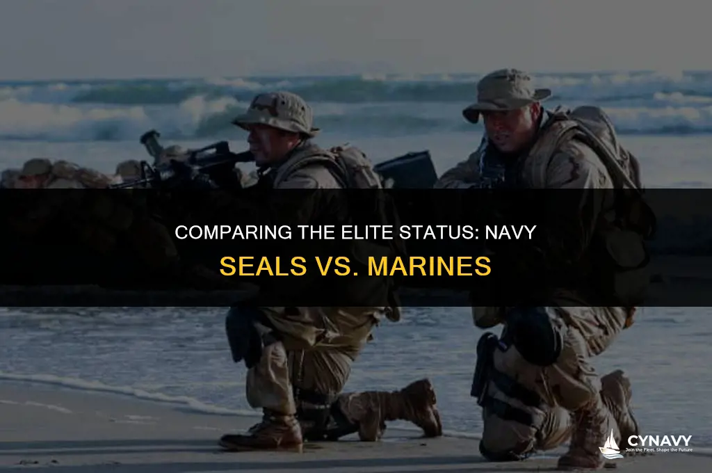 are navy seals more elite than marines