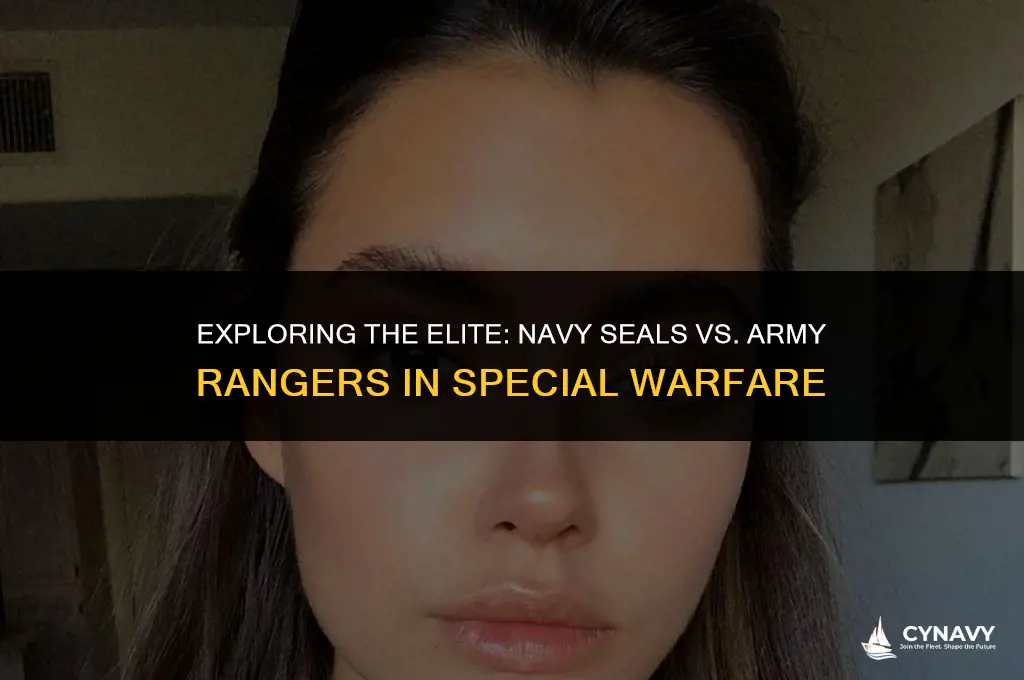 are navy seals rangers with the special warfare