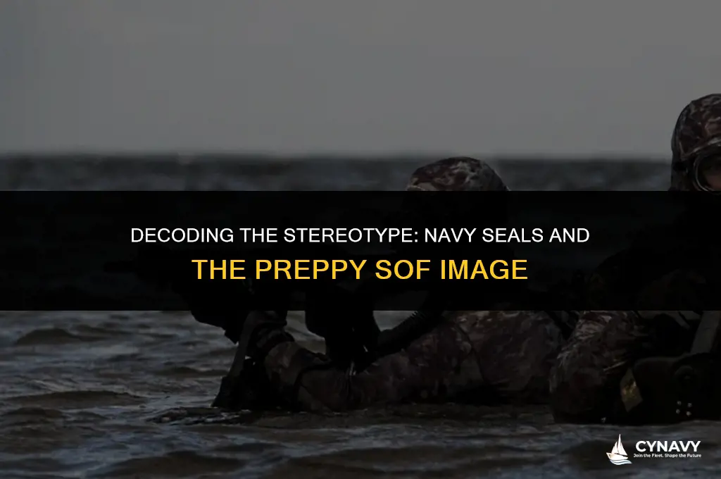 are navys seals the prepy guys of sof community