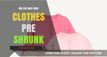 Do Old Navy Baby Clothes Come Pre-Shrunk? A Comprehensive Guide