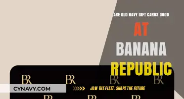 Can You Use Old Navy Gift Cards at Banana Republic?