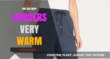 Cozy Comfort: Do Old Navy Joggers Keep You Warm?