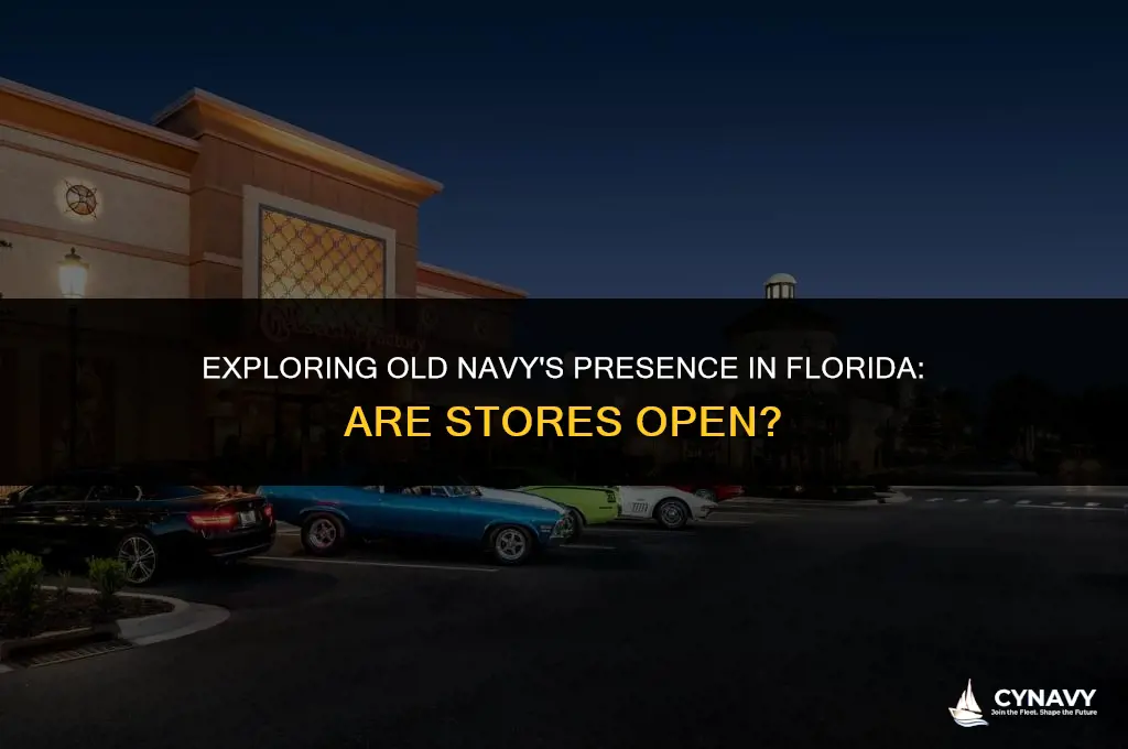 are old navy stores open in florida