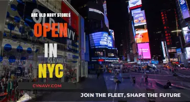 Exploring Old Navy's Presence in the Big Apple: Are Stores Open?