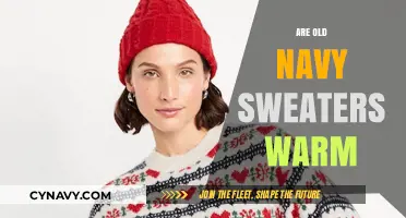 Cozy Comfort: The Warmth of Old Navy Sweaters Revealed