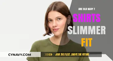 Old Navy T-Shirts: A Closer Look at Their Slimmer Fit Design