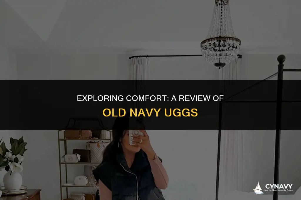are old navy uggs comfortable