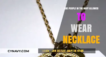 Adornments at Sea: Navy Regulations on Wearing Necklaces