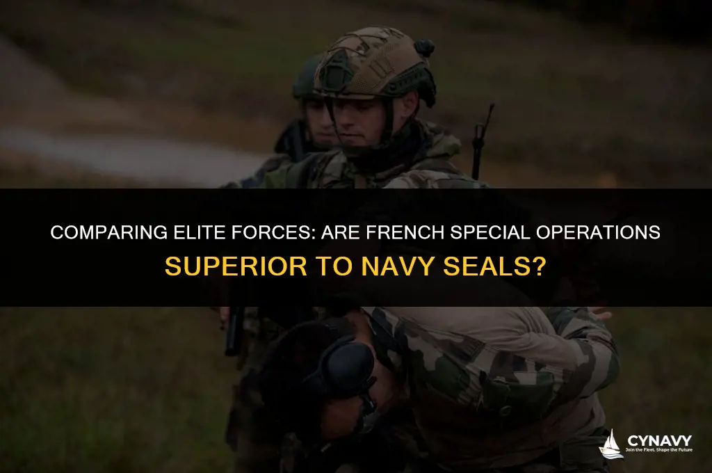 are special operations command france better than navy seals