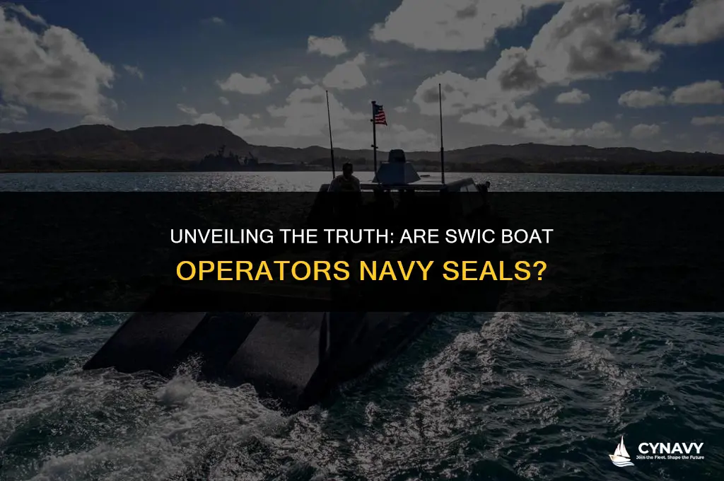 are swic boat operators navy seals