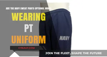 Navy Sweatpants: Optional or Mandatory with PT Uniform?