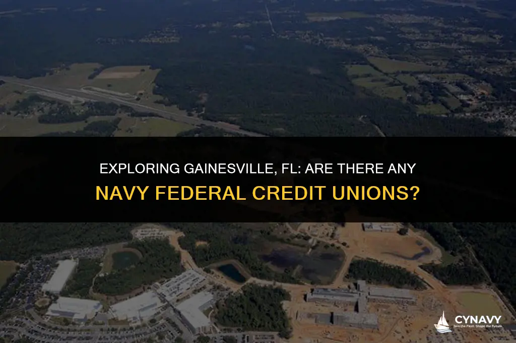 are there any navy federal credit unions in gainesville fl