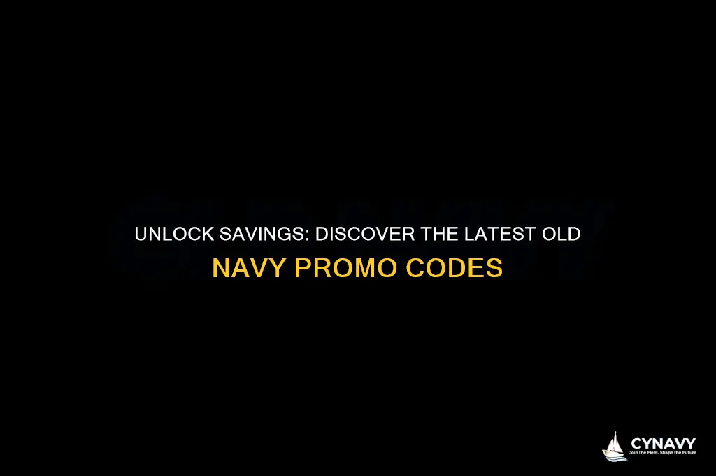 are there any old navy promo codes