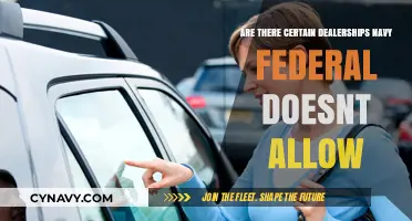 Exploring Dealership Restrictions: What Navy Federal Doesn't Allow