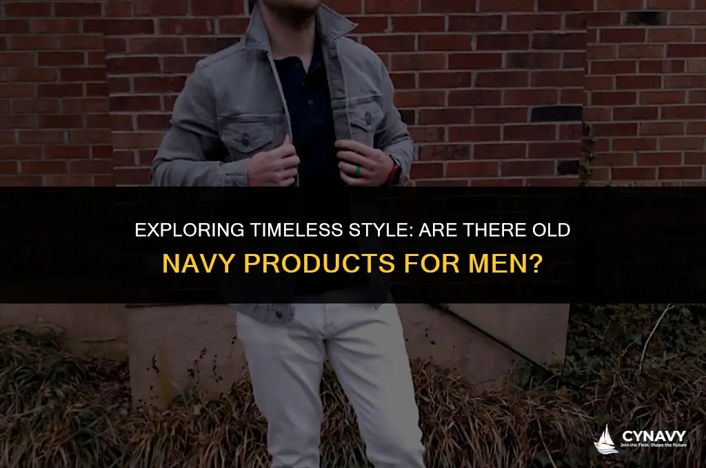are there old navi products for men
