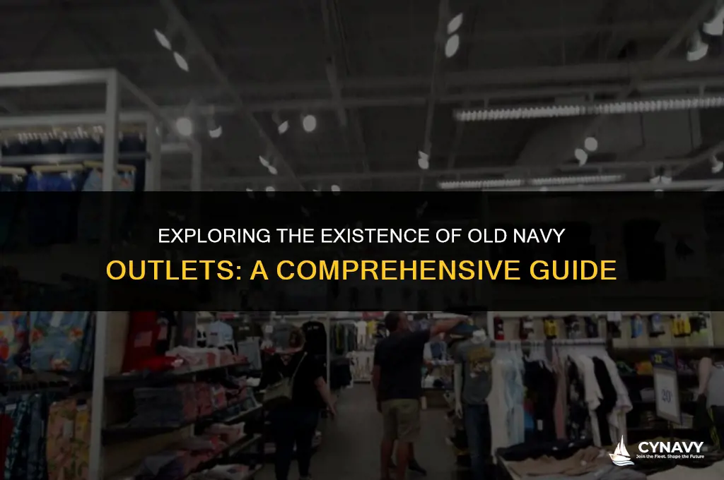are there old navy outlet