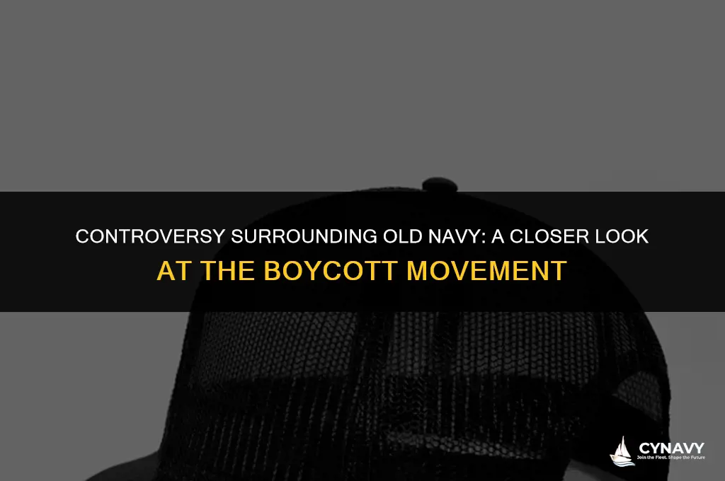 are we boycotting old navy