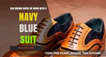 Elevate Your Style: Pairing Brown Shoes with a Navy Blue Suit
