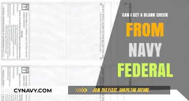 Navy Federal Blank Check: Availability, Process, and Requirements Explained