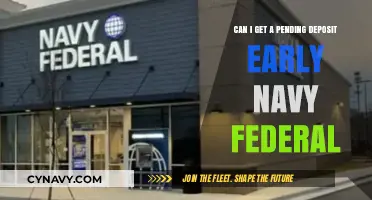 How to Access Your Pending Deposit Early with Navy Federal
