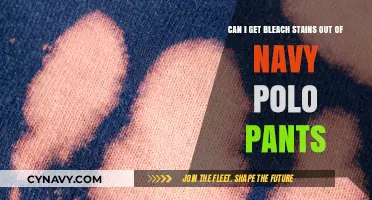 Removing Bleach Stains from Navy Polo Pants: Effective Tips and Tricks