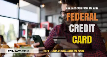 How to Access Cash Using Your Navy Federal Credit Card