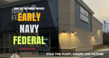 Navy Federal Direct Deposit: How to Get Your Paycheck Early