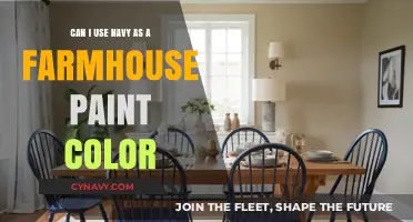 Navy Blue: A Bold Choice for Farmhouse Charm
