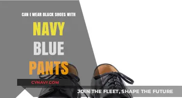 Elevate Your Style: Pairing Black Shoes with Navy Blue Pants