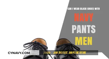 Elevate Your Style: Pairing Black Shoes with Navy Pants for Men