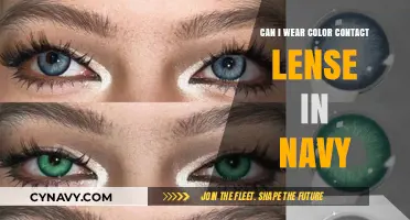 Elevate Your Navy Look: A Guide to Wearing Colored Contact Lenses