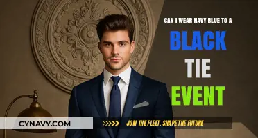 Navy Blue Elegance: A Guide to Black Tie Event Attire